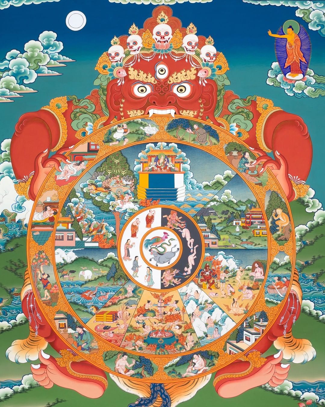 Bhavacakra wheel of life